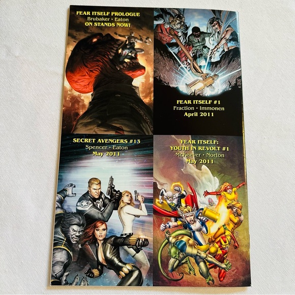 💚 FEAR ITSELF SPOTLIGHT COMIC BOOK - Picture 12 of 16